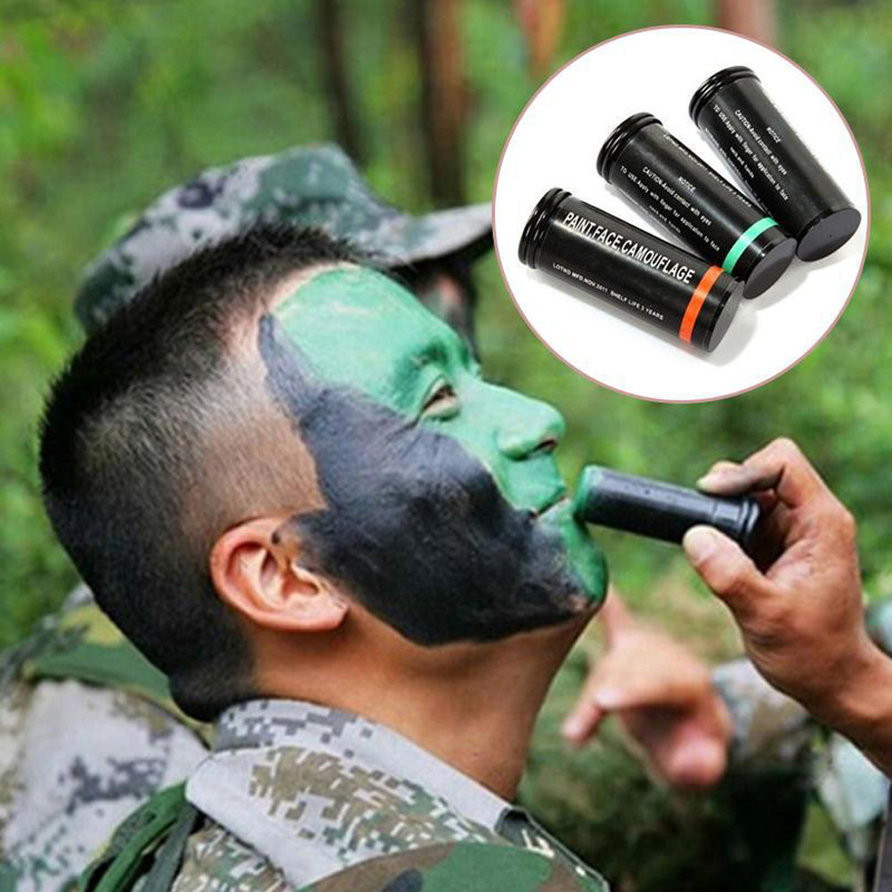 3Pcs Camouflage Face Paint Sti - Camo Face Paint ulasan dan harga