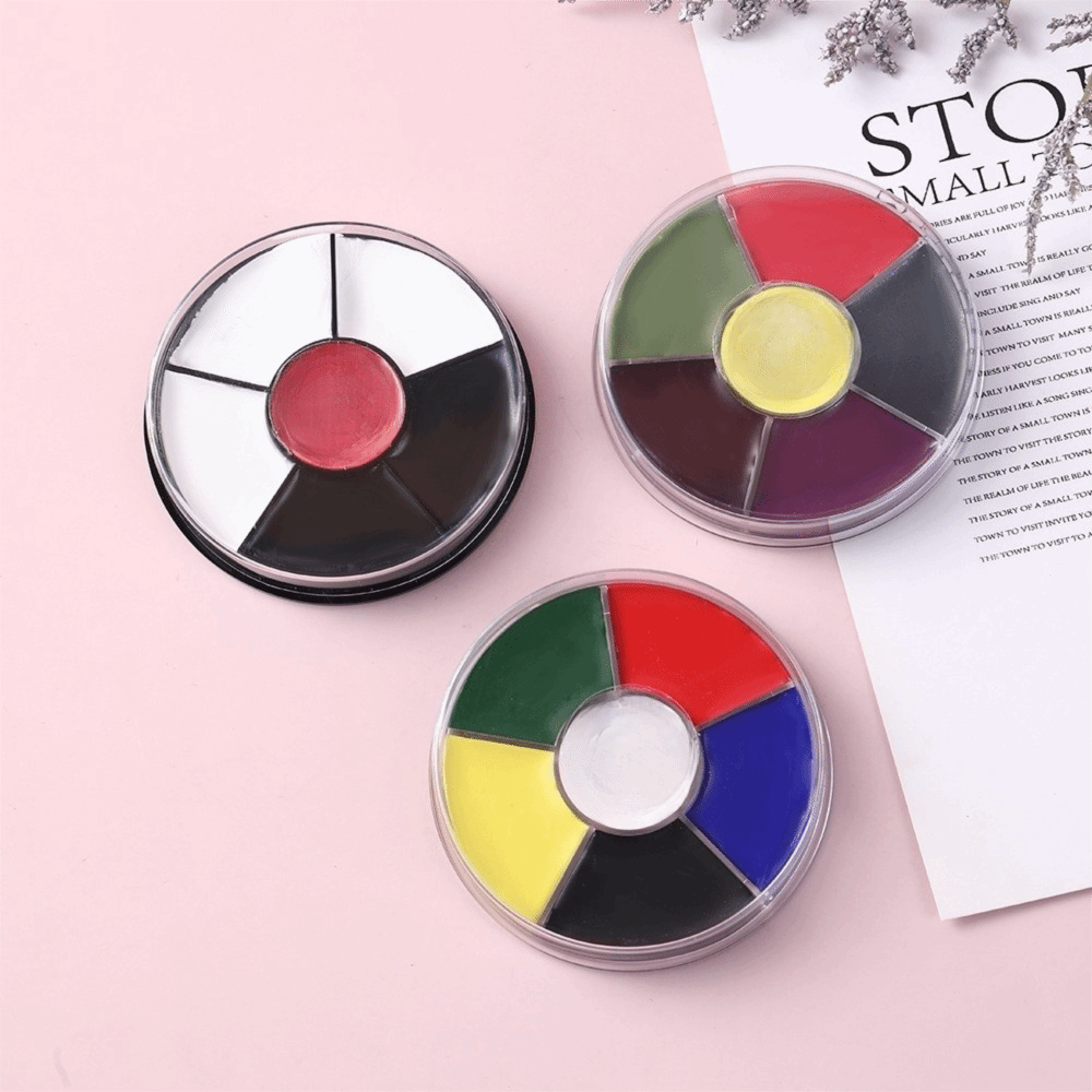 Makeup Kit 6 Colors Face Paint - Camo Face Paint ulasan dan harga