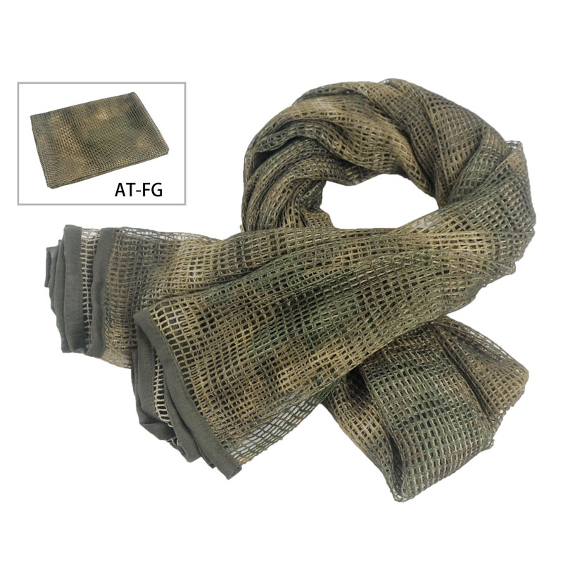 Camouflage Mesh Scarf Sniper V - Camo Face Paint ulasan dan harga